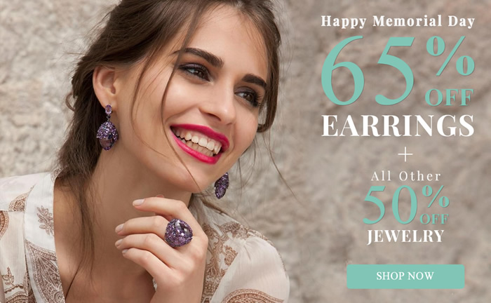 Happy Memorial Day - Jewelry up to 65% OFF