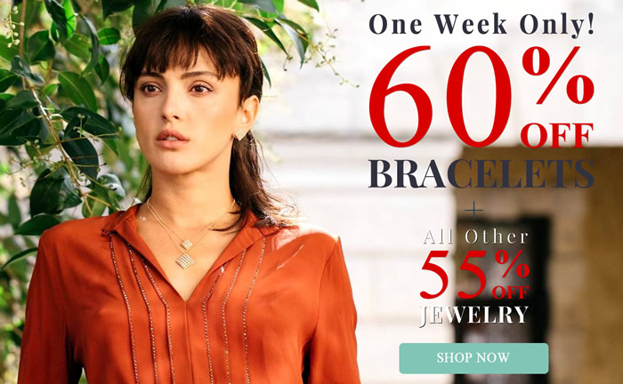 One Week Only - All Bracelets 60% OFF & more...