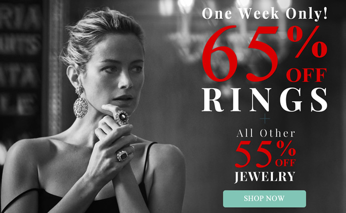 All Rings 65% OFF & more...