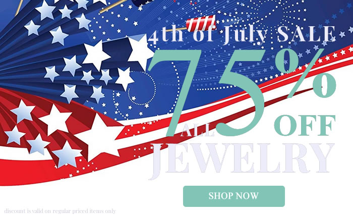 Happy 4th of July! All Jewelry 75% OFF