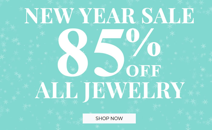 Happy New Year! All Jewelry 85% OFF