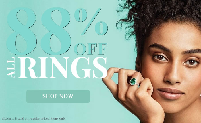 Back To School SALE - All Rings 88% OFF
