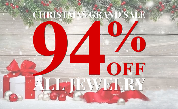 Christmas Grand Sale - All Jewelry 94% OFF