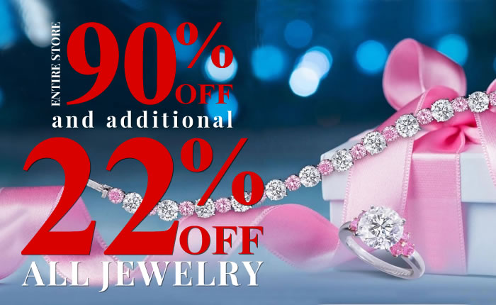 Valentine's ♥ Day SALE All Jewelry 90% Off + Additional 22% OFF