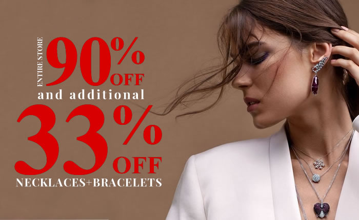 All Necklaces & Bracelets 33% OFF