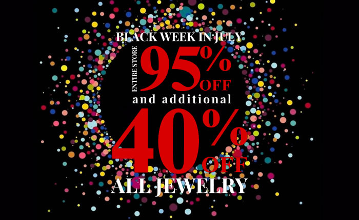 Black Week in July - All Jewelry 40% OFF