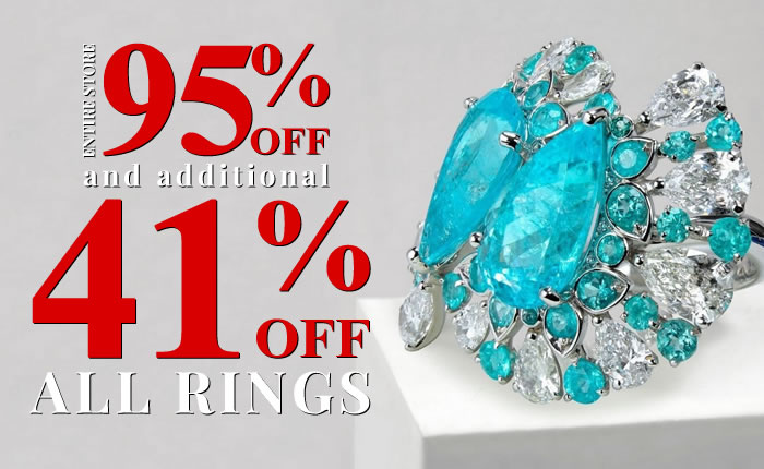 All Rings 41% OFF + All Other Jewelry 36% OFF