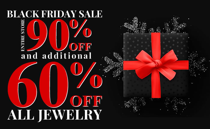 Black Friday! Only Once A Year - All Jewelry 60% OFF