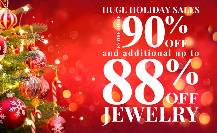 Huge Holiday Sales! All Jewelry up to 88% Off
