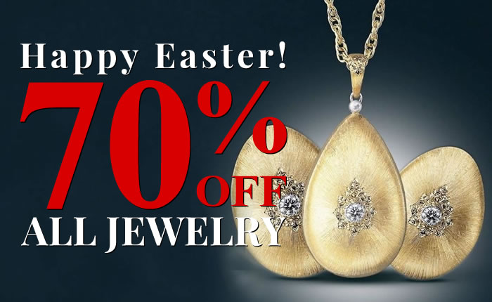Happy Easter! All Jewelry 70% OFF