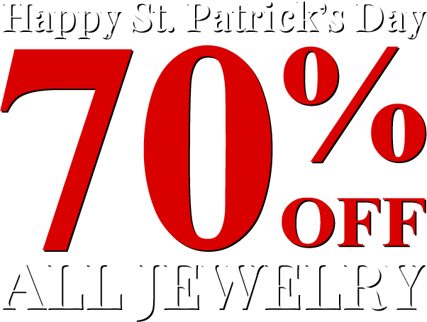 All Jewelry 70% OFF