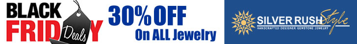 BLACK FRIDAY Week - All Jewelry 30% OFF at www.SilverRushStyle.com