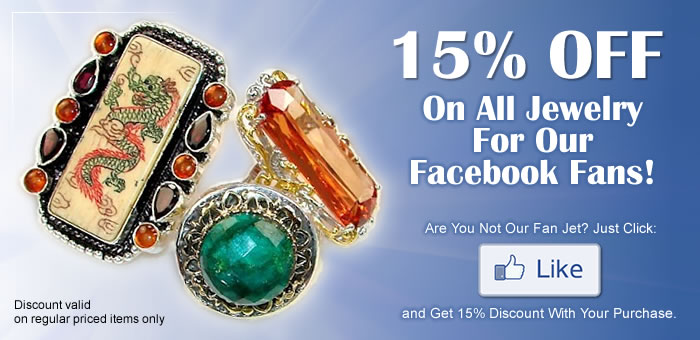  15% OFF for facebook Fans 
