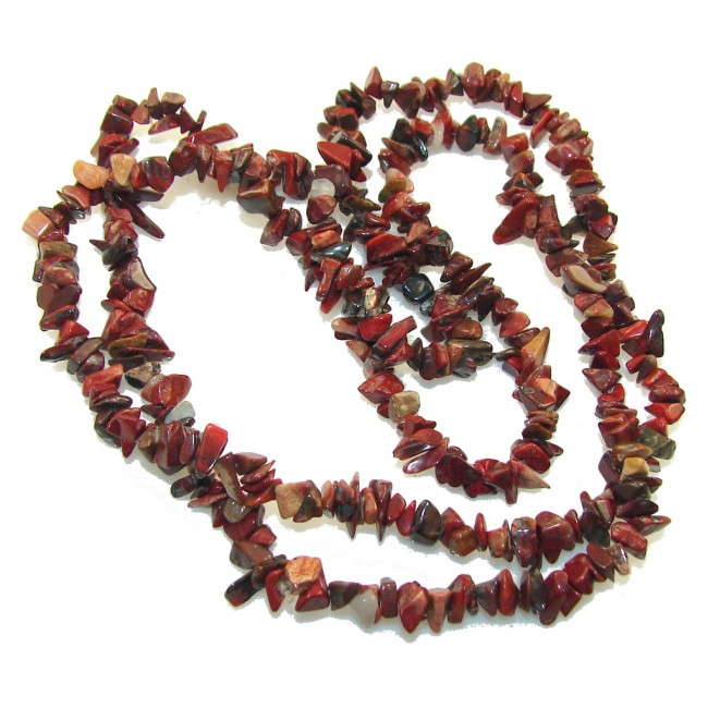 Natural Beauty!! Red Jasper Necklace