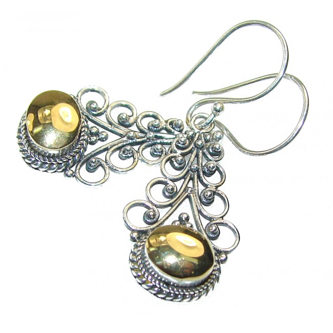 Stylish Copper Sterling Silver earrings