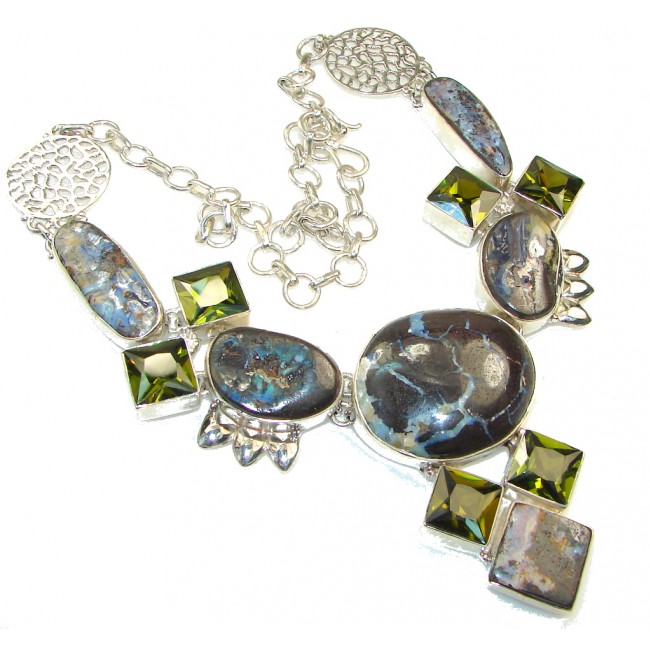 Special Secret! Boulder Opal Sterling Silver necklace