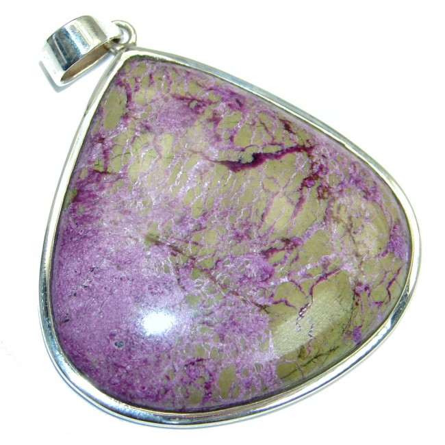 Incredible quality Sugilite Sterling Silver handmade Pendant