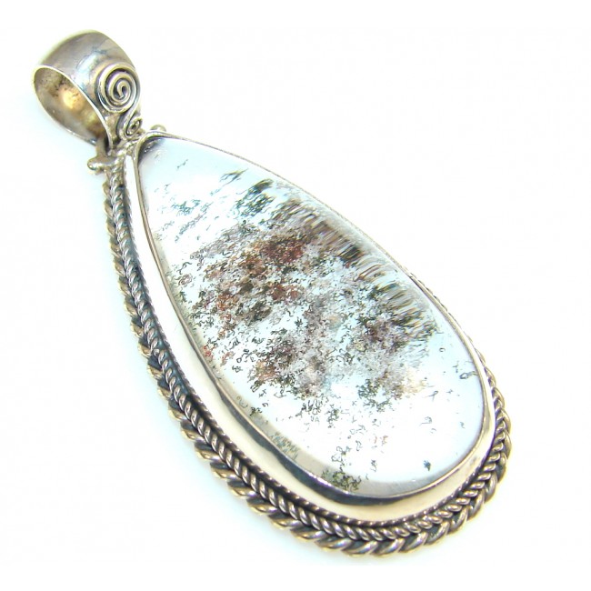 Awesome Sandstone Sterling Silver Pendant