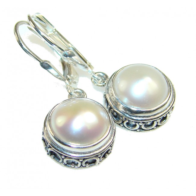 Delicate Fresh Water Pearl Sterling Silver Earrings