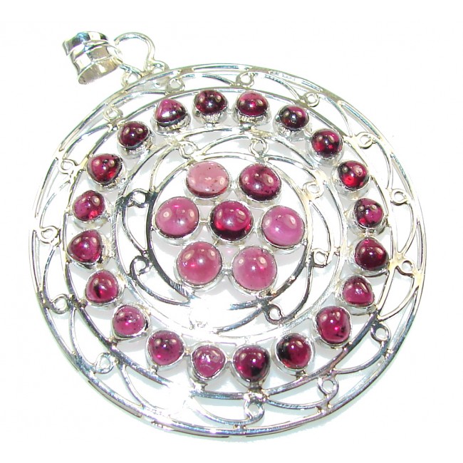 Love's Victory!! Tourmaline Sterling Silver Pendant