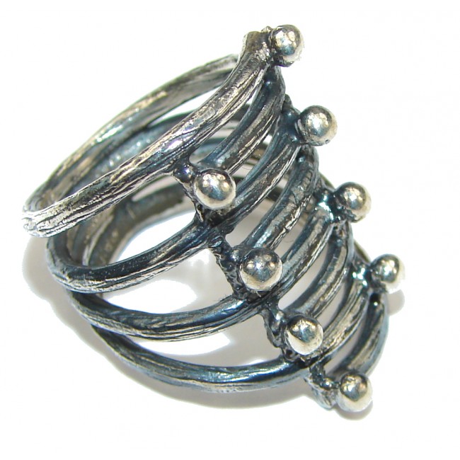 Classy Beauty! Silver Sterling Silver ring s. 6