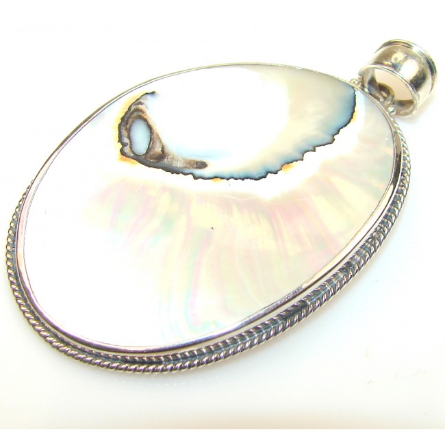 Most Clever Ocean Shell Sterling Silver Pendant