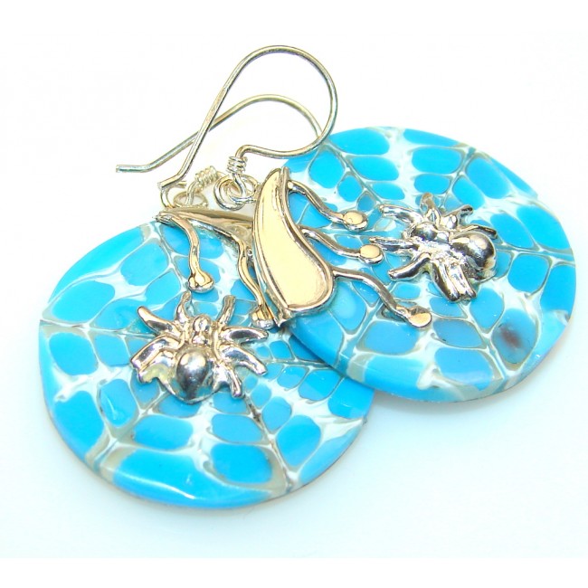 Impression Shell Sterling Silver earrings