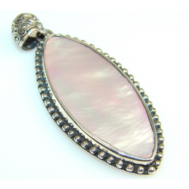 Perfection Light Pink Blister Pearl Sterling Silver pendant