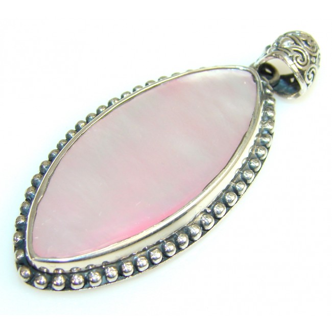 Perfection Light Pink Blister Pearl Sterling Silver pendant