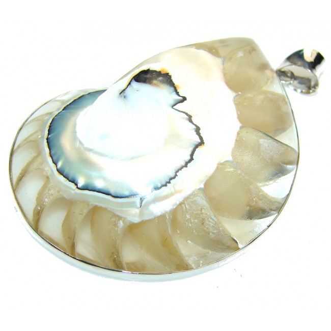 Secret Ocean Shell Sterling Silver Pendant