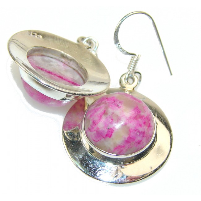 My Sweet!! Agate Sterling Silver earrings