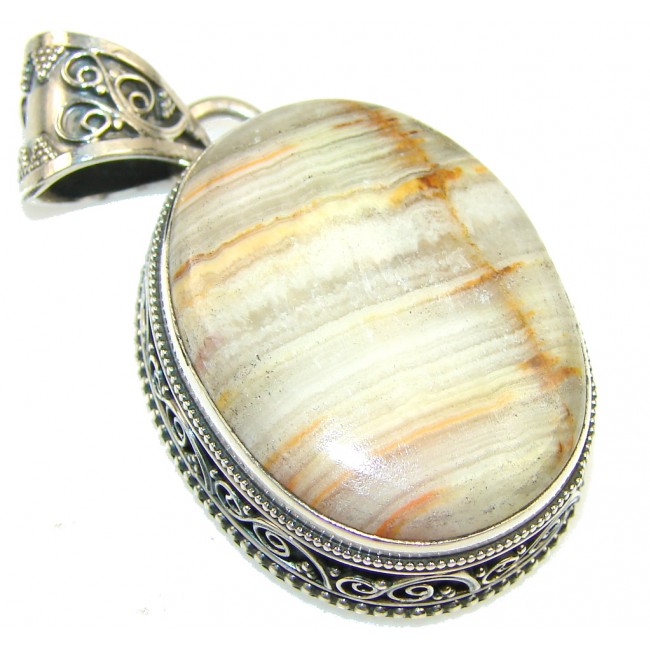 Instant Classic Agate Sterling Silver Pendant