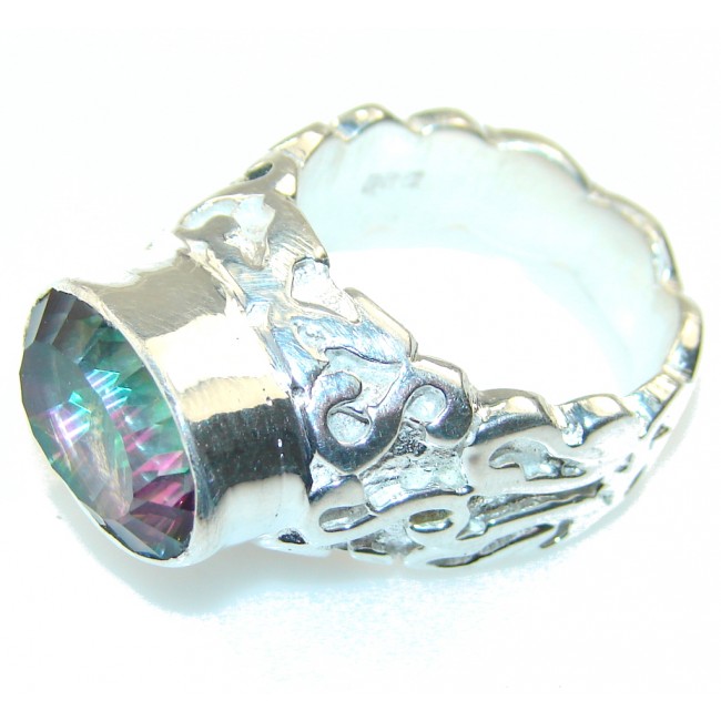 Tropical Magic Topaz Sterling Silver ring; s. 8