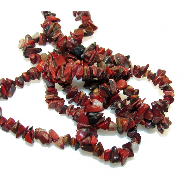 Natural Beauty!! Red Jasper Necklace