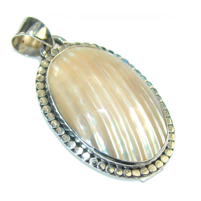 Amazing Blister Pearl Sterling Silver Pendant