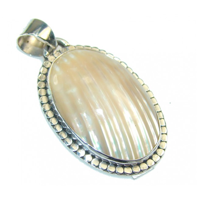 Amazing Blister Pearl Sterling Silver Pendant