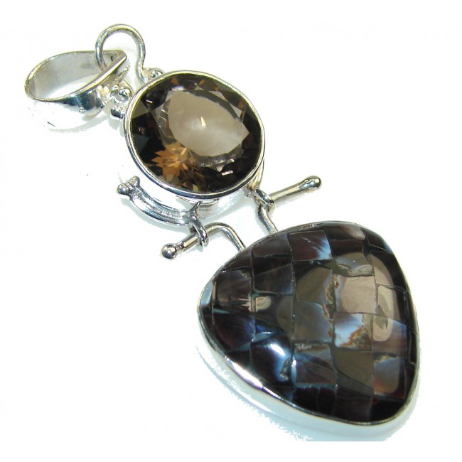 New Amazing Design!! Blister Pearl Sterling Silver pendant