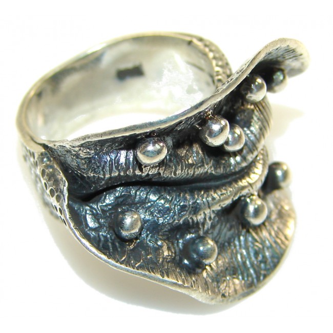 Perfect Italian Made Sterling Silver Ring s. 8