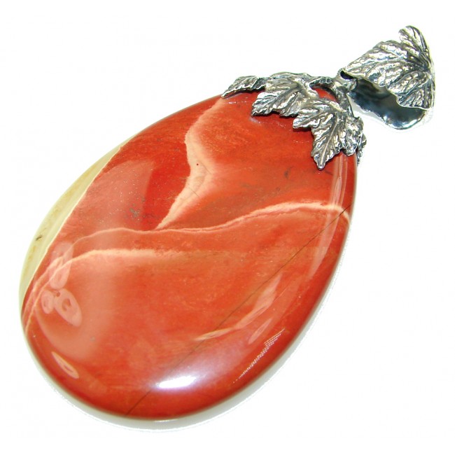 Awesome! AAA Australian Mookaite Sterling Silver Pendant