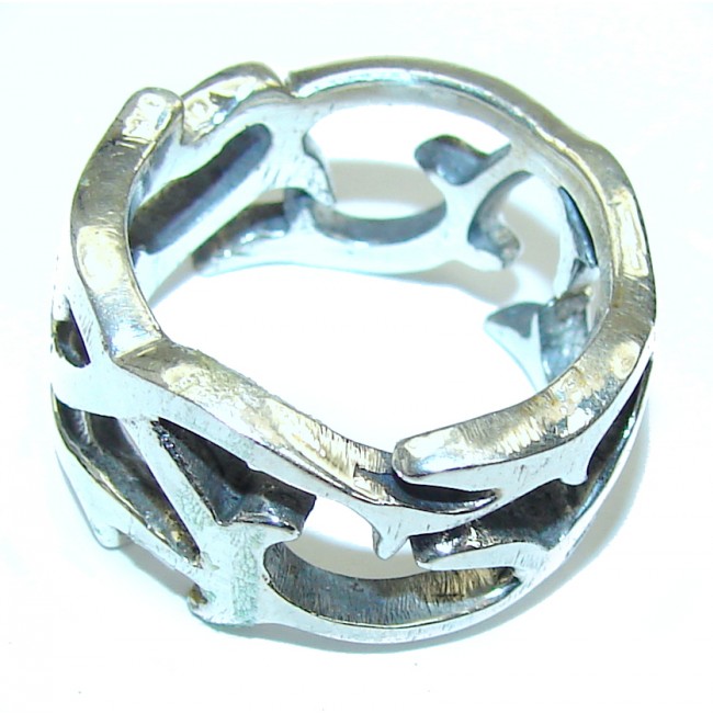 Simple Beauty! Silver Sterling Silver ring s. 6