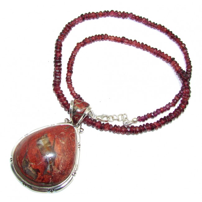 Lasting Impression AAA Mexican Fire Opal Sterling Silver Necklaces