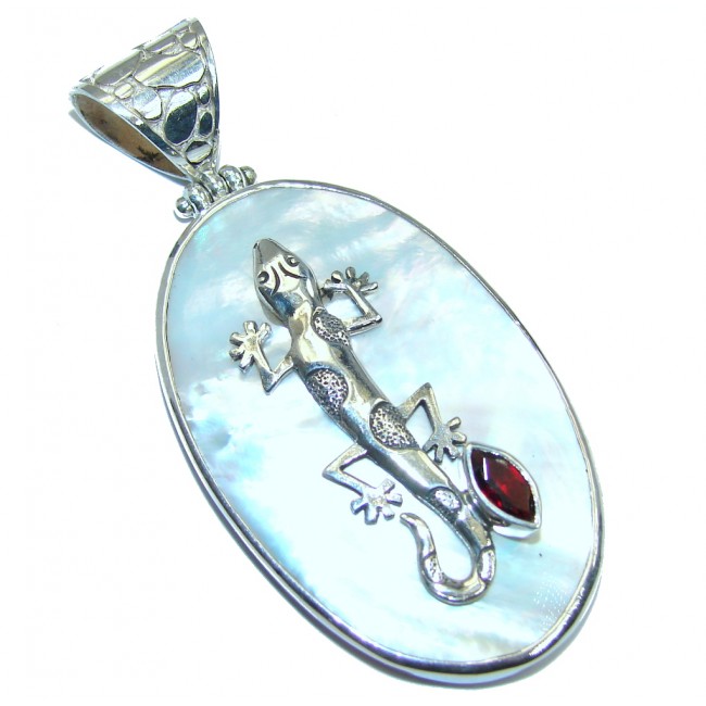 Passion Blister Pearl & Amethyst Sterling Silver Pendant