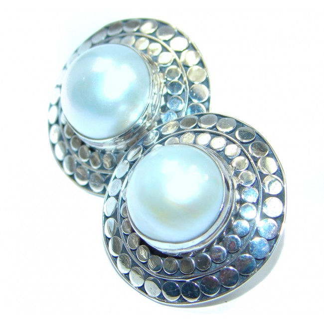 Great Style Fresh Water Pearl Sterling Silver earrings