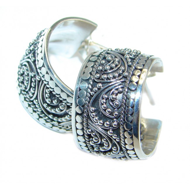 Sterling Silver handmade stud Earrings