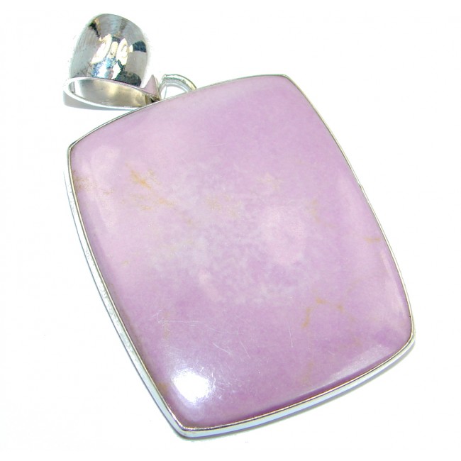 Incredible Sugilite Granet Gold over Sterling Silver handmade Pendant