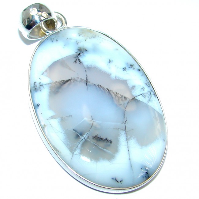 Perfect quality Dendritic Agate Sterling Silver handmade Pendant