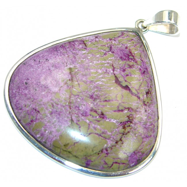 Incredible quality Sugilite Sterling Silver handmade Pendant