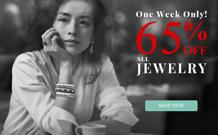 All Jewelry 65% OFF