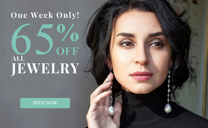 One Week Only! All Jewelry 65% OFF