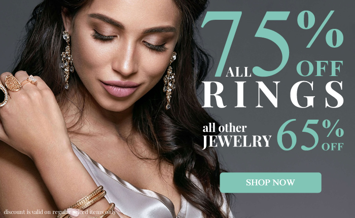 All Rings 75% OFF & more...
